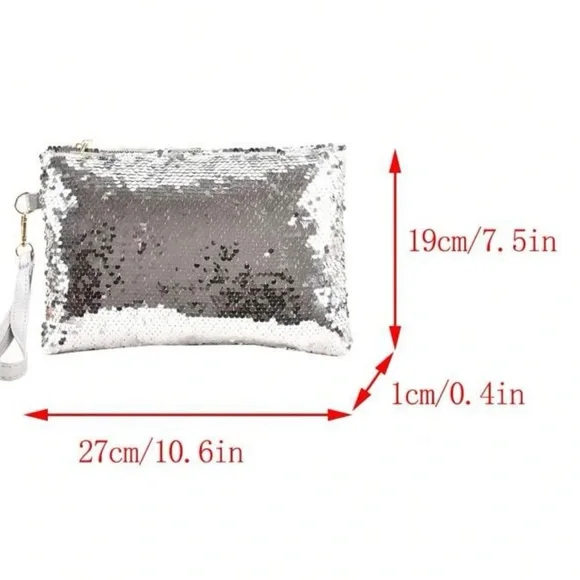 🪩 Sequins Large Clutch 🪩 - Picture 2 of 5